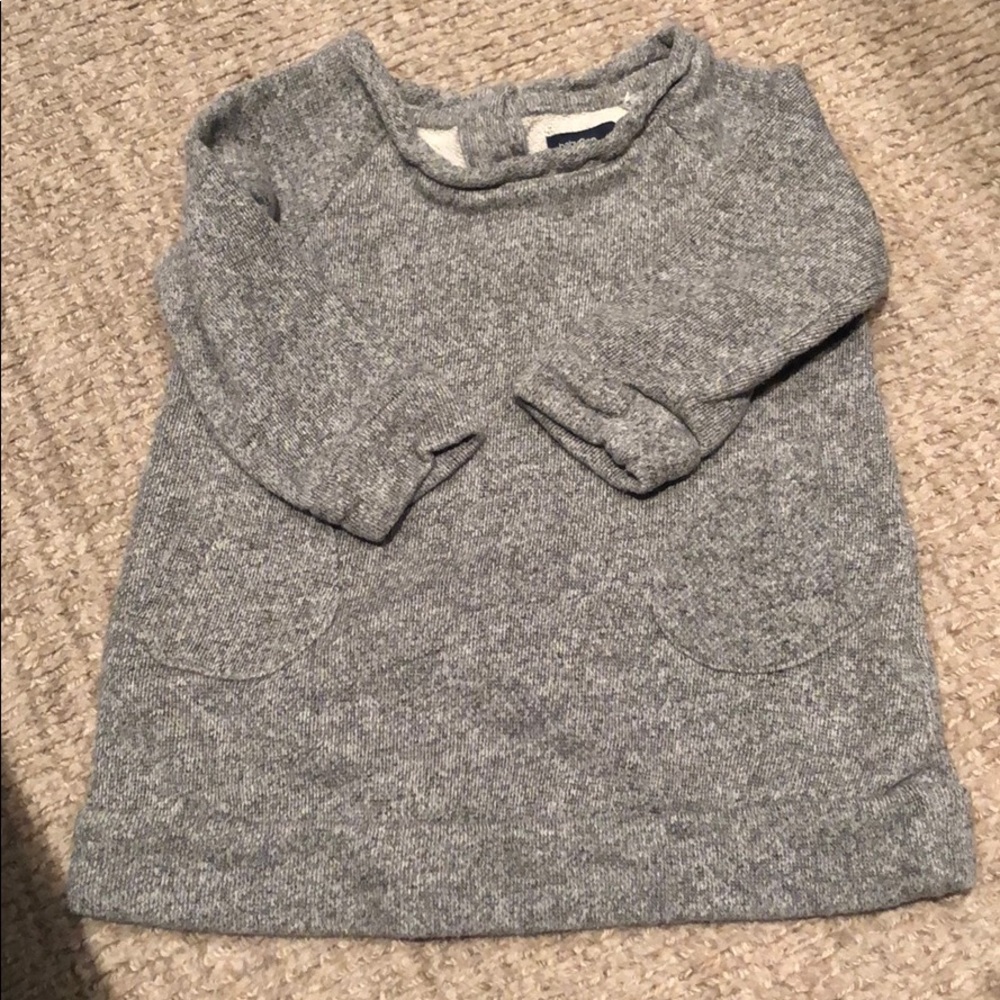 GAP sweatshirt dress, 6-12 mos